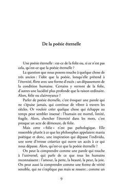 Poésie éternelle