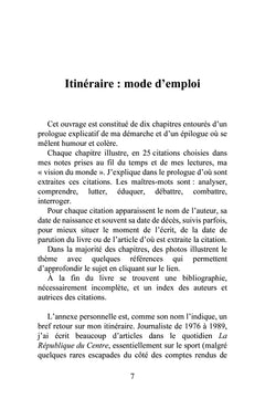 Itinéraire d'une vie