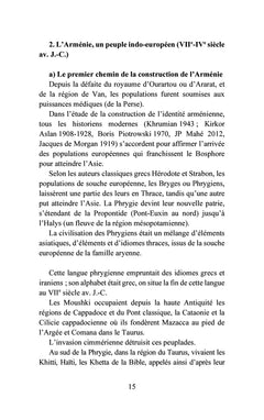 L'Arménie et les chemins de l'Arménien
