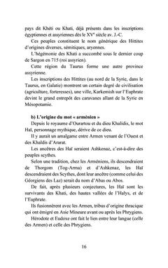 L'Arménie et les chemins de l'Arménien