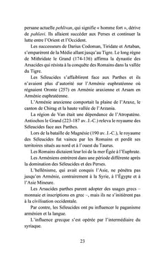 L'Arménie et les chemins de l'Arménien