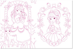 Coup de coeur créations - Princesses - Mes coloriages scintillants