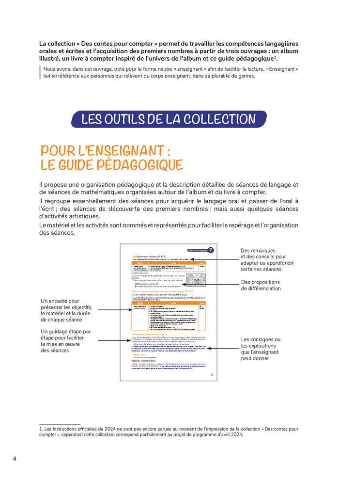 Pacadabra 2 : Guide pédagogique MS-GS