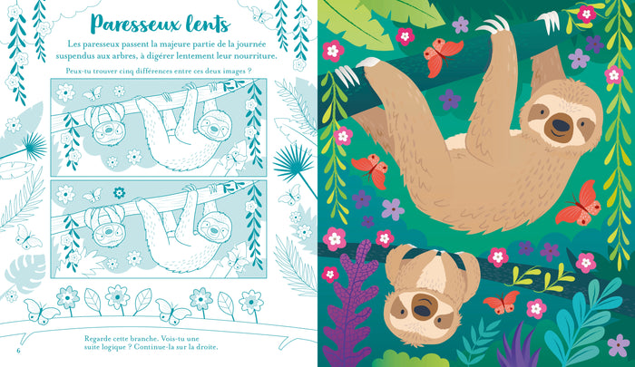 Les animaux - Mon livre à gratter - Dès 6 ans