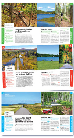 Randonnées à vélo au Québec