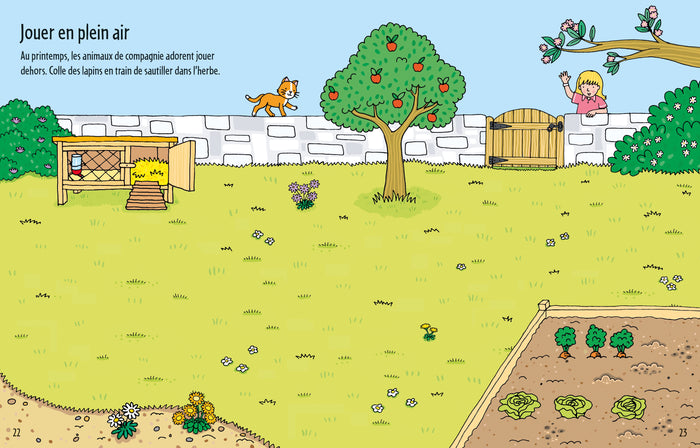 Les animaux - Premiers autocollants