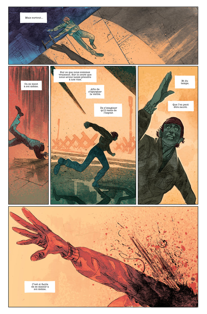 Apparition dans le ciel de Berlin-Est