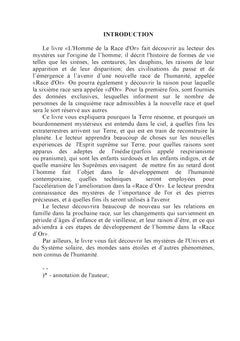 L'homme de la race d'or