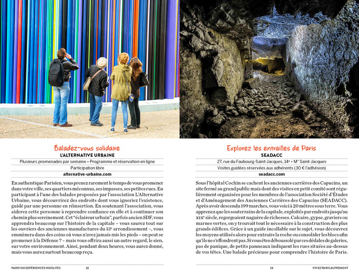 Paris 100 expériences insolites