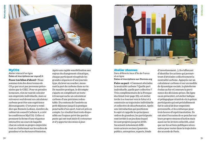 Paris durable - Se loger, se nourrir, s'équiper, se déplacer... Comment réduire son empreinte carbone