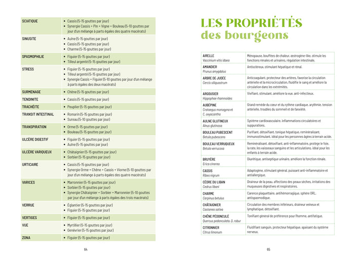 Mon cahier de gemmothérapie