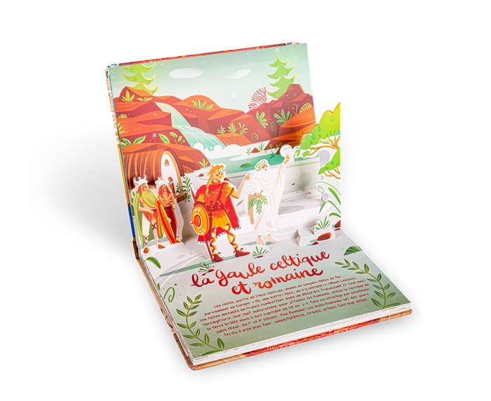 L'histoire de la France en pop-up