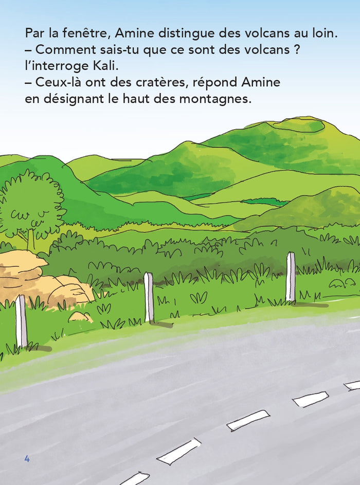 Calimots CP - Kali visite les volcans d'Auvergne