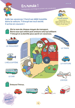 Mon Tchoupi Vacances PS vers la MS 3-4 ans