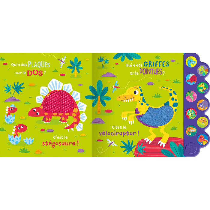 Toucher et écouter - Dinosaures
