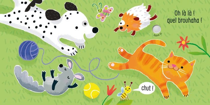 Ne chatouille pas le chien ! - Je touche, j'écoute - Dès 6 mois