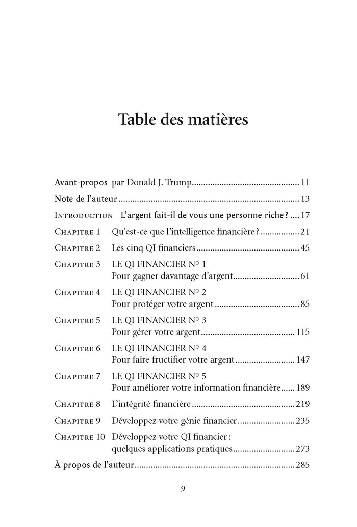 Augmentez votre intelligence financière