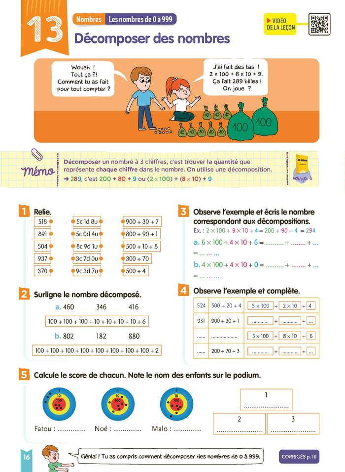 Je comprends tout - Mathématiques CE1