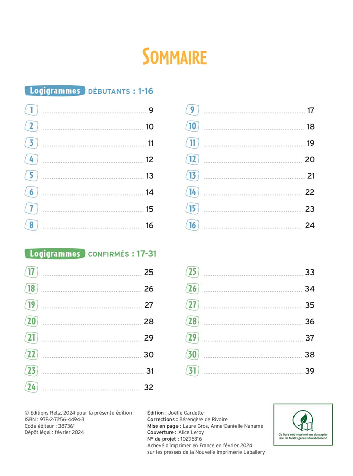 Des jeux pour entrainer son esprit logique