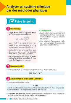 Annales Bac Physique Chimie Term. 2026 - Corrigé