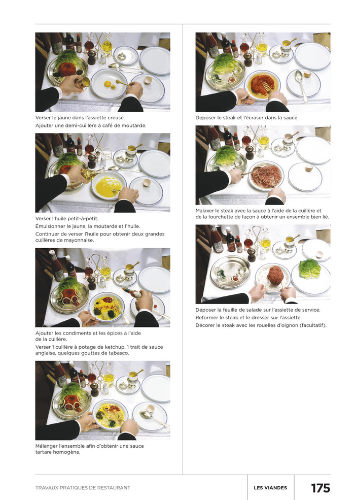 Travaux pratiques de restaurant