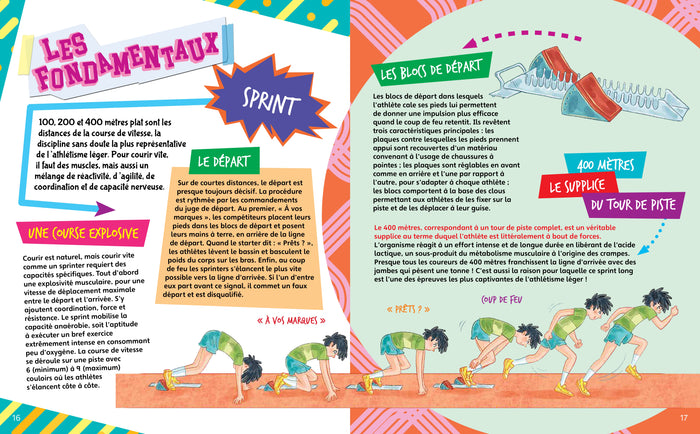 L'athlétisme raconté aux enfants