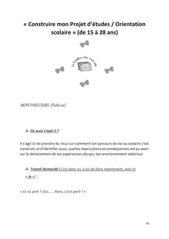 Construire mon projet d'études - Méthodologie