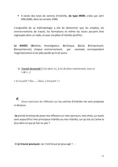 Construire mon projet d'études - Méthodologie