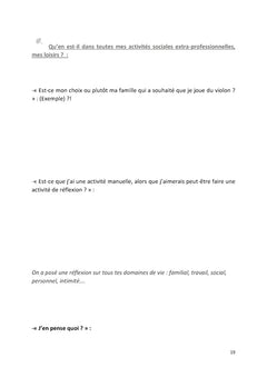 Construire mon projet d'études - Méthodologie