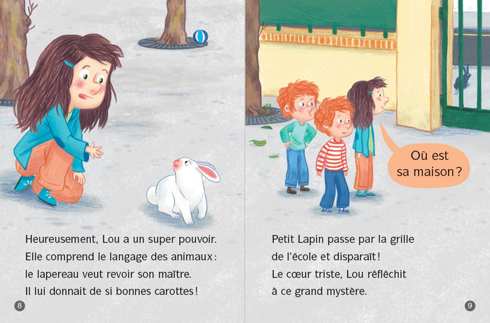 Les Animaux de Lou: Reviens, Petit Lapin !