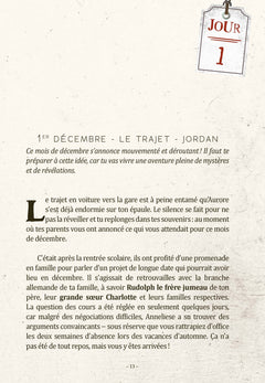 Les enquêtes de l'Avent - Horreur
