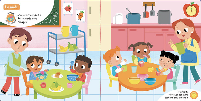 Ma journée - Mes premiers livres à écouter