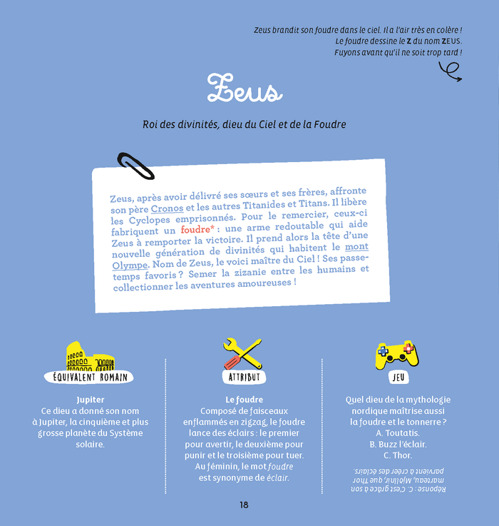 Un petit dessin pour devenir une légende en mythologie