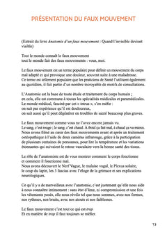 Alphabet du Faux Mouvement et Métanoïa