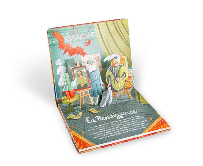 L'histoire de la France en pop-up