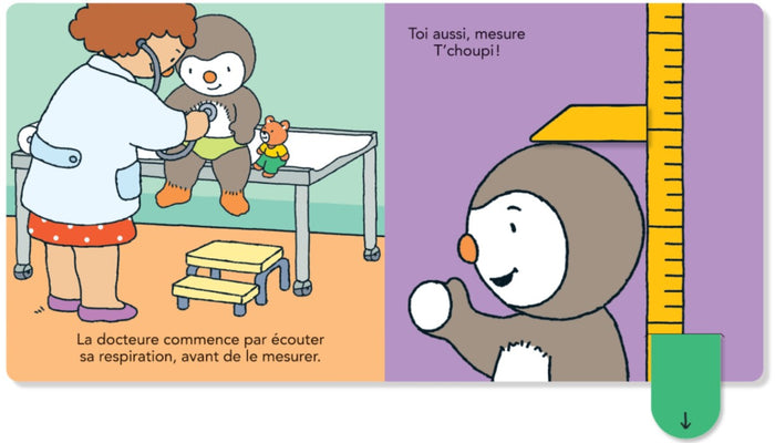 T'choupi va chez la docteure