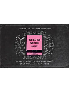 Burn after writing - L'édition française officielle