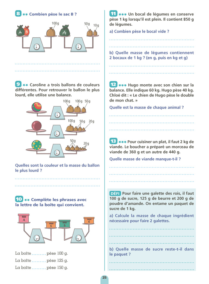 Mon cahier de problèmes de maths CE1