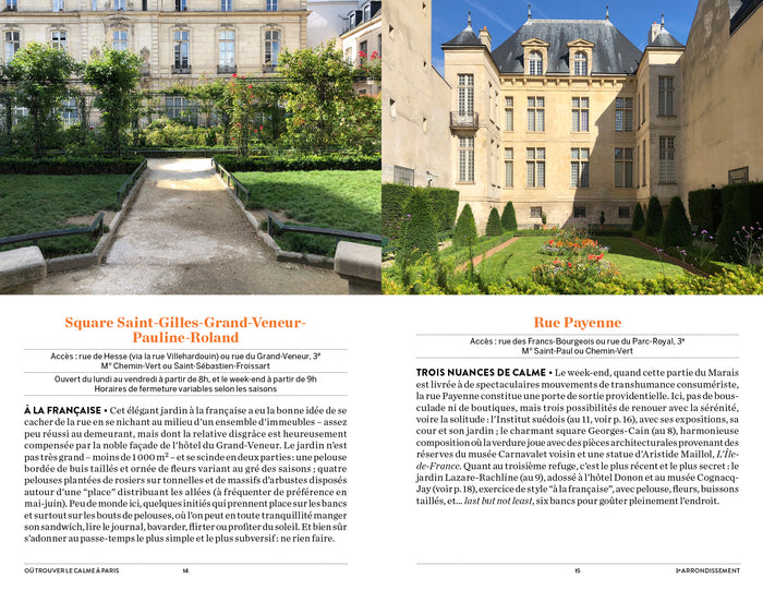 Où trouver le calme à Paris