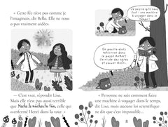 Lisa l'inventrice - Tome 3 Lisa l'inventrice et le lutin qui voyage dans le temps - Dès 6 ans