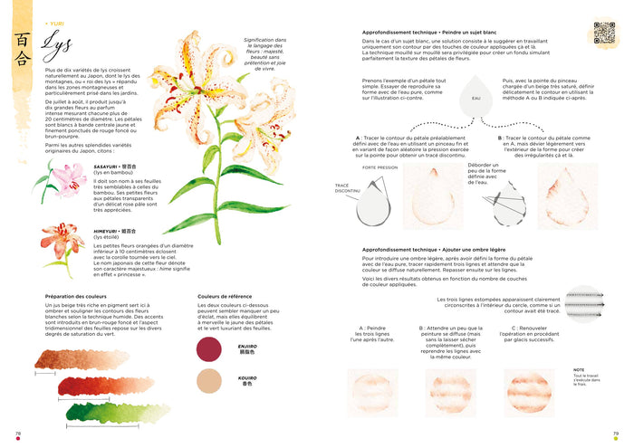 Leçons d'aquarelle japonaise