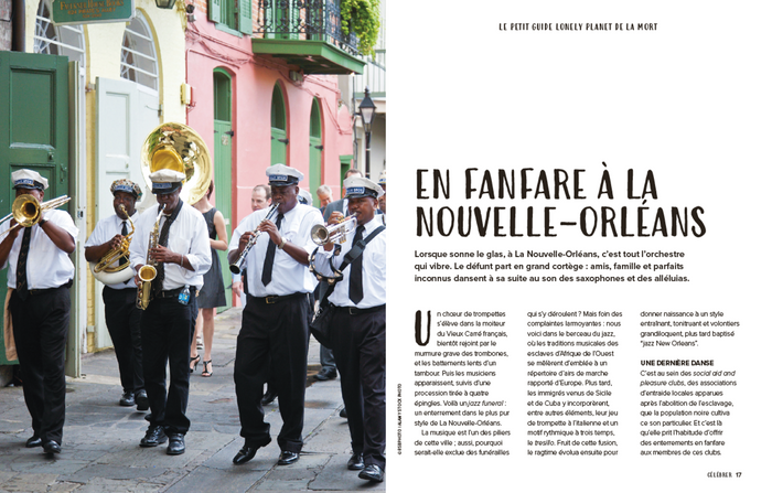 Le petit guide Lonely Planet de la mort