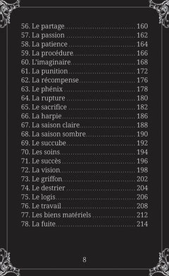 Les lames du destin