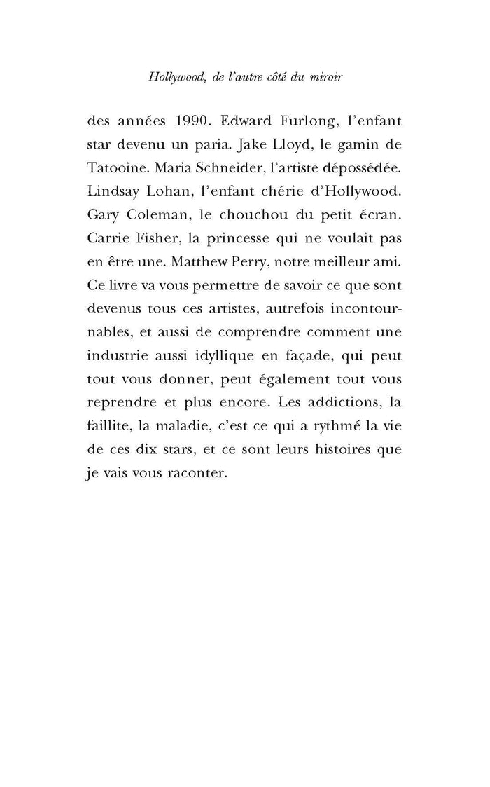 Hollywood de l'autre côté du miroir