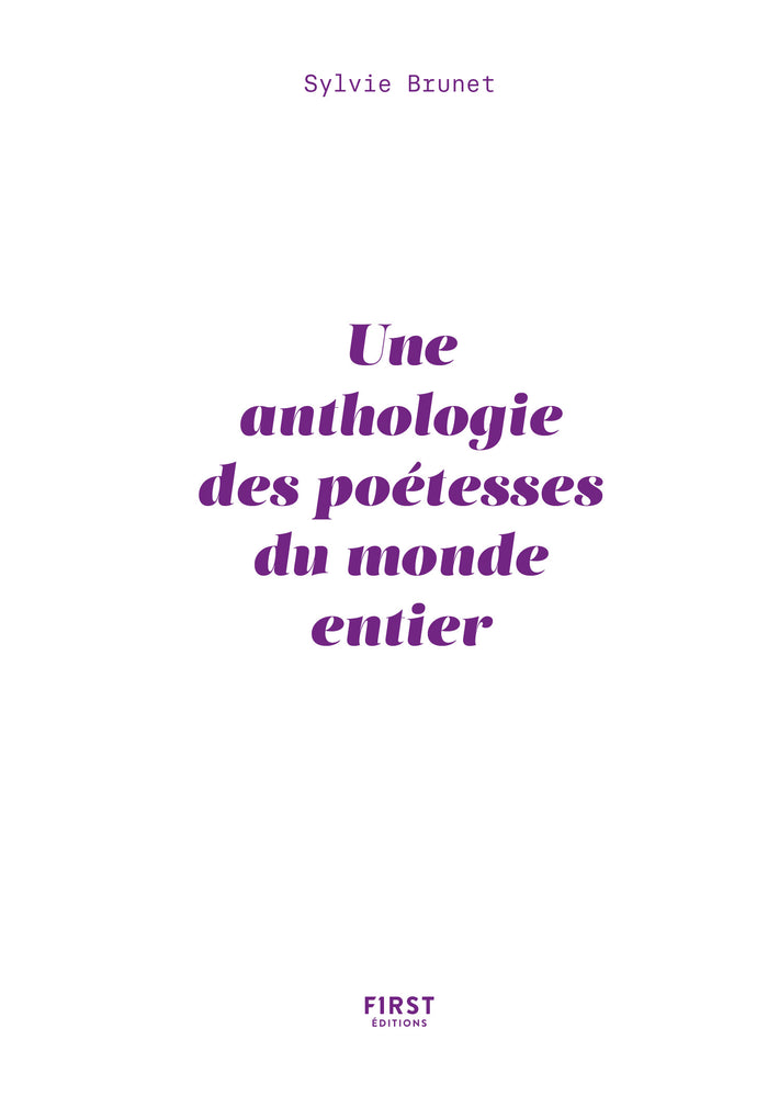 Une anthologie des poétesses du monde entier