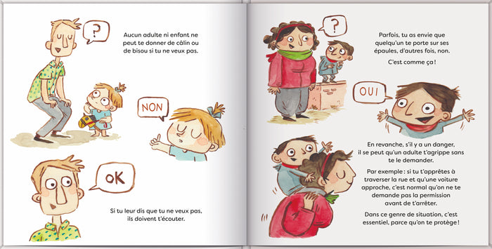 Ton corps t'appartient ! - Premières notions d'intimité et de consentement - Album 6-8 ans