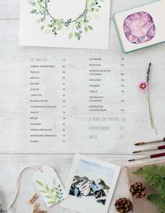 Aquarelles méditatives - 22 projets d'aquarelles inspirantes et relaxantes