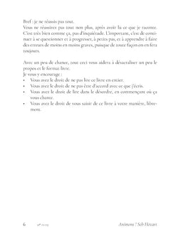 Animons ! Avec joie et ambition