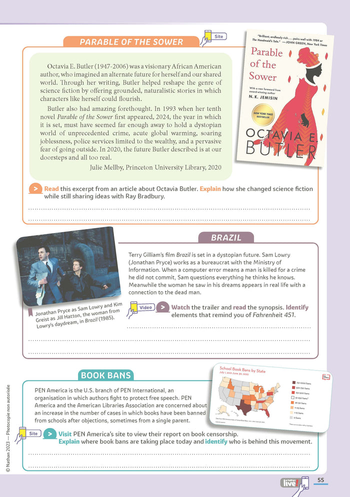 Reading Guide - Fahrenheit 451