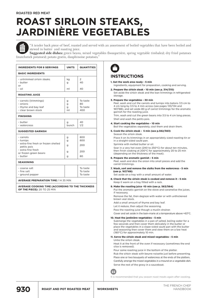 The French Chef Handbook